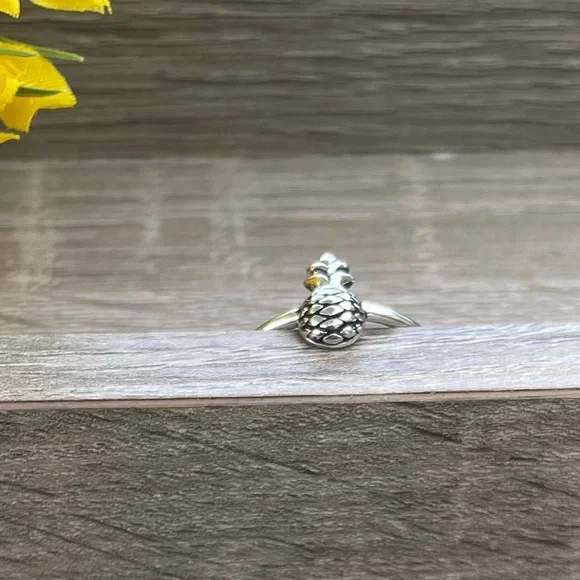 Sterling Silver Pineapple Ring - Picture 3 of 8